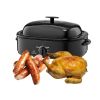 Adjustable Temperature Turkey Oven with Self-Basting Lid