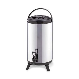 4.23 gal Insulated Brew Pot with Faucet – Hot & Cold Beverage Dispenser, Large Capacity Thermal Container